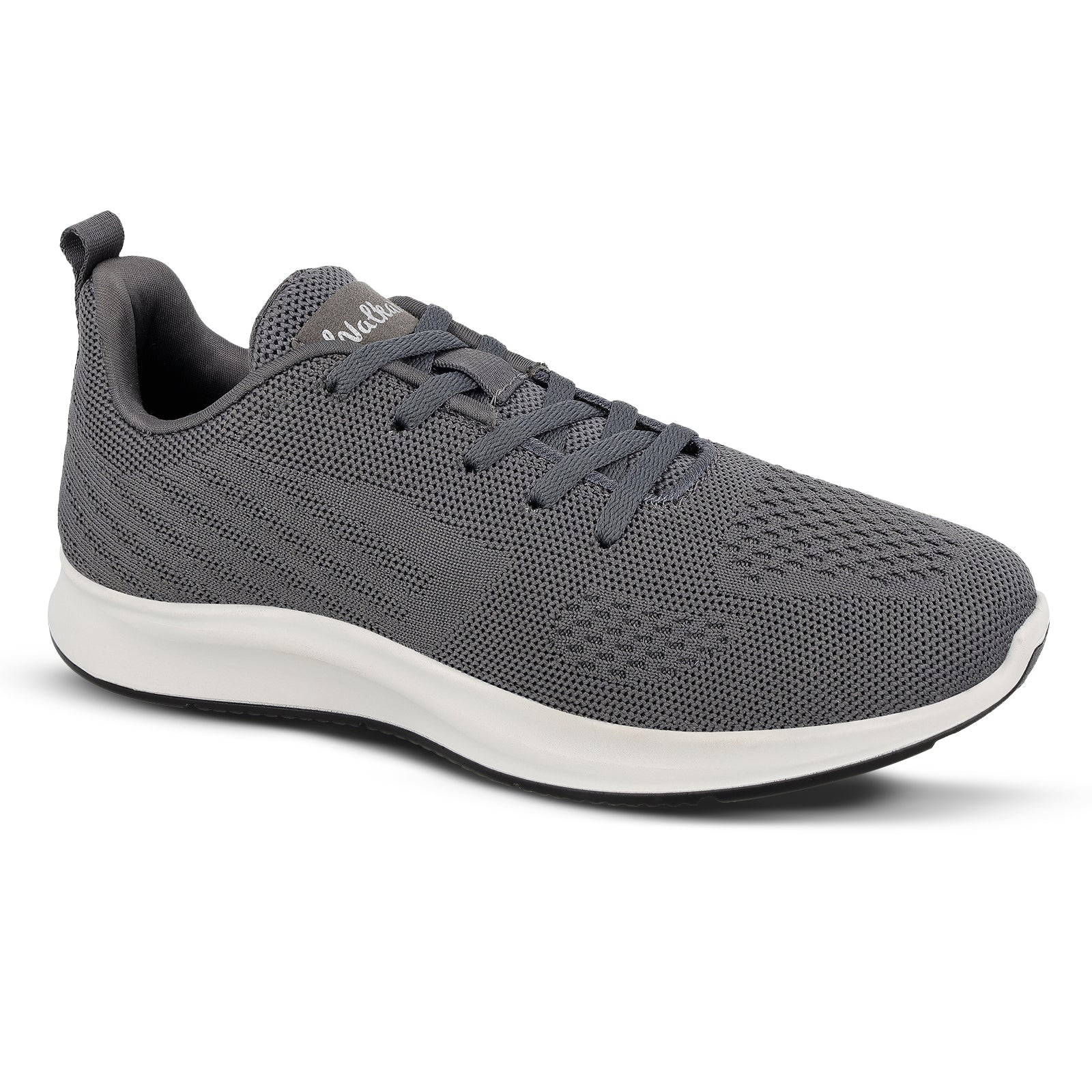 Walkaroo Men Non Marking Shoes - WS6090 Grey - Walkaroo Footwear