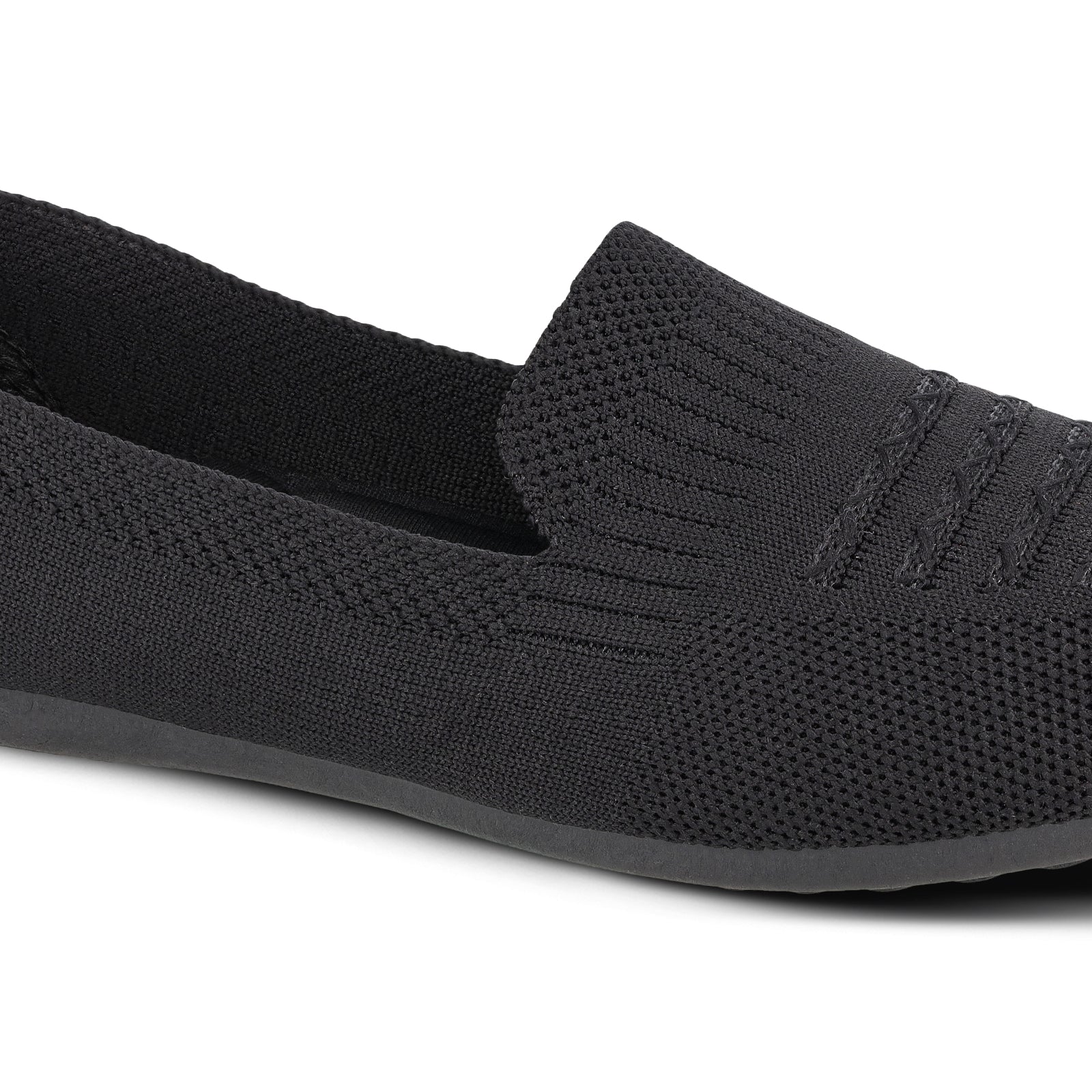 Walkaroo Womens Belly shoe -WC4883 Black - Walkaroo Footwear