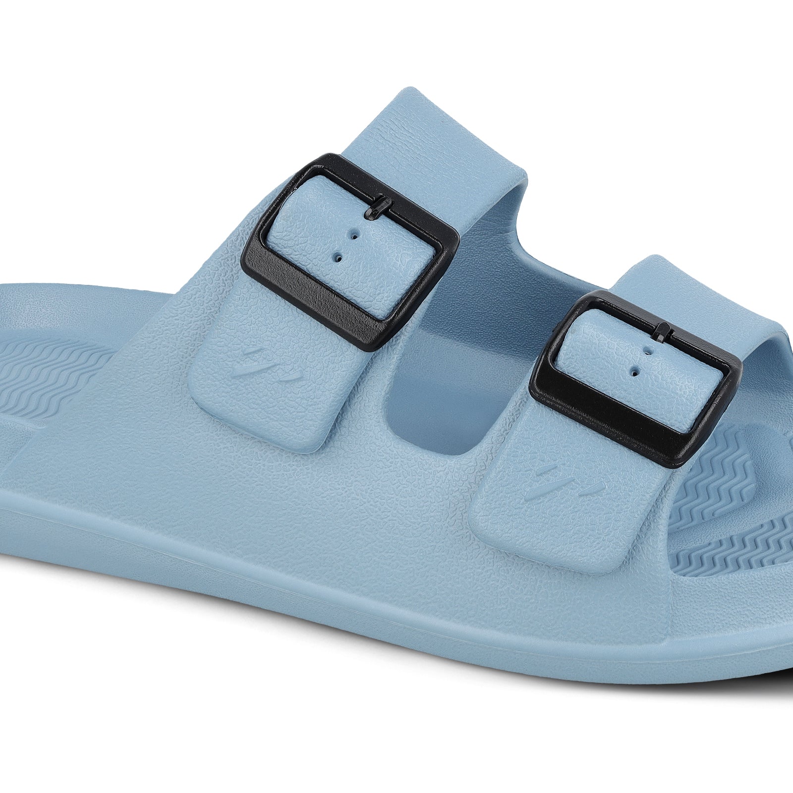 Walkaroo Men Casual Flip-Flop - WC4822 Aqua Blue - Walkaroo Footwear