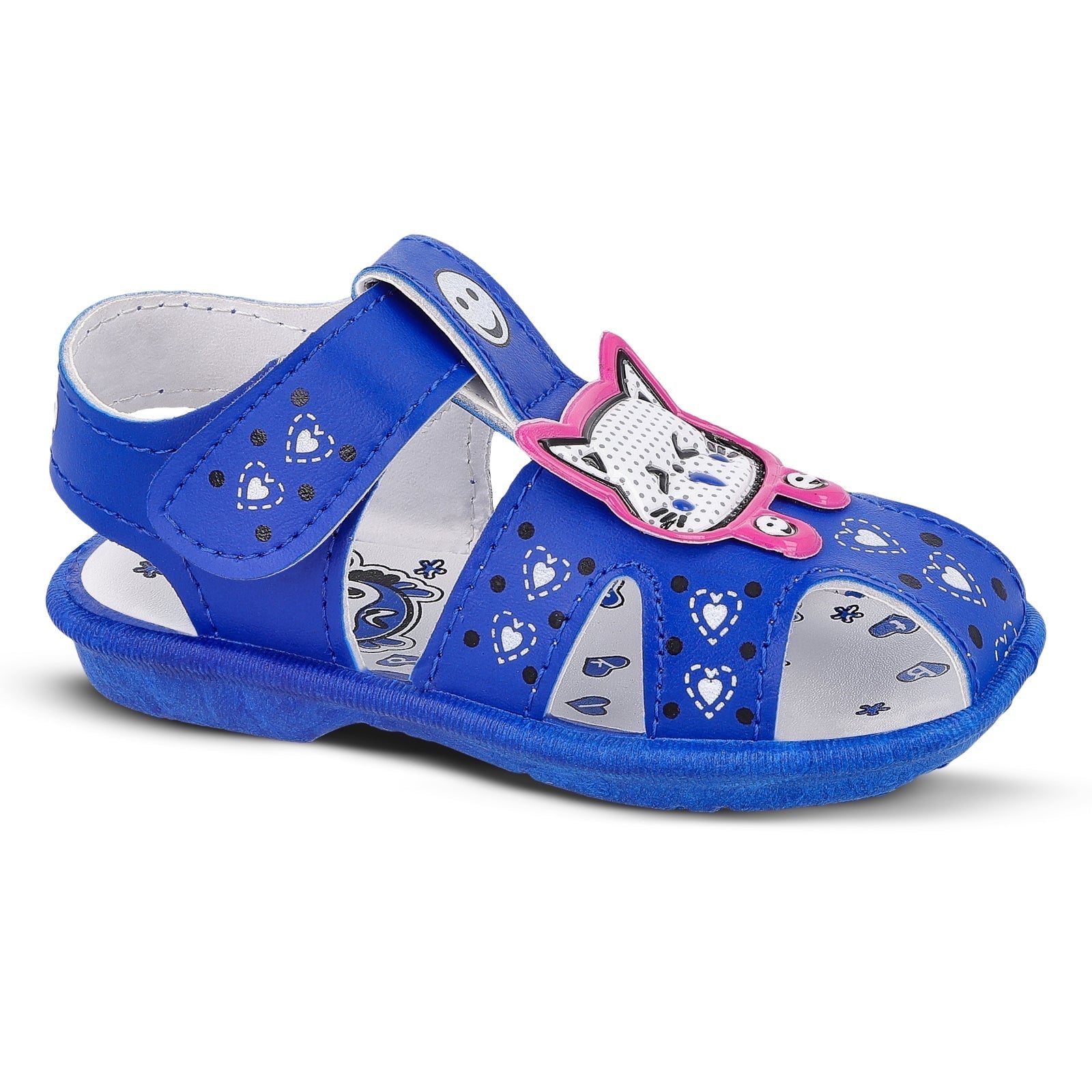 Walkaroo Kids Cartoonic Fisherman Sandals - WK375 Blue - Walkaroo Footwear