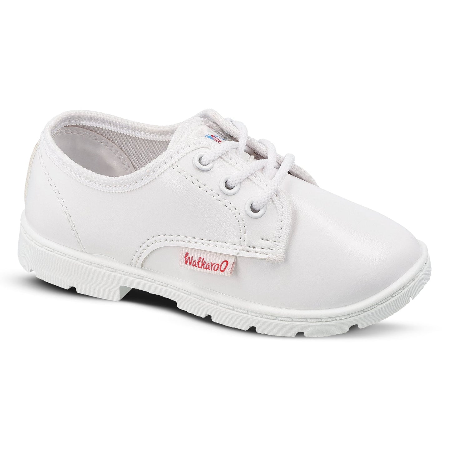 Kids School Shoes - WV521 White