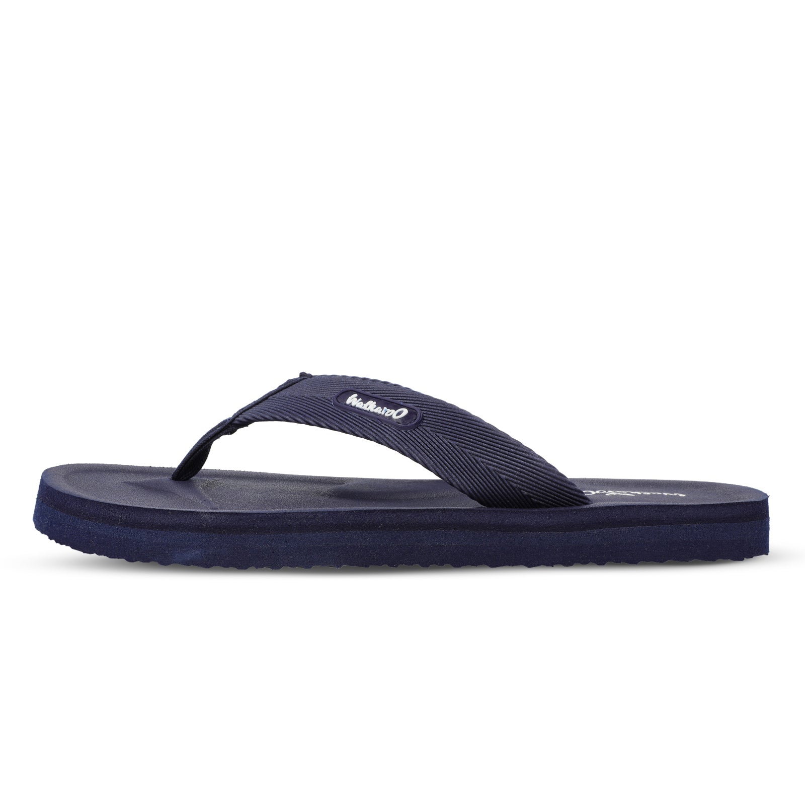 Walkaroo Gents Flip Flop Thong - WC4228 Navy Blue - Walkaroo Footwear