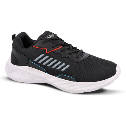 Men's Lace-up Sports Shoe - WS3051 Black
