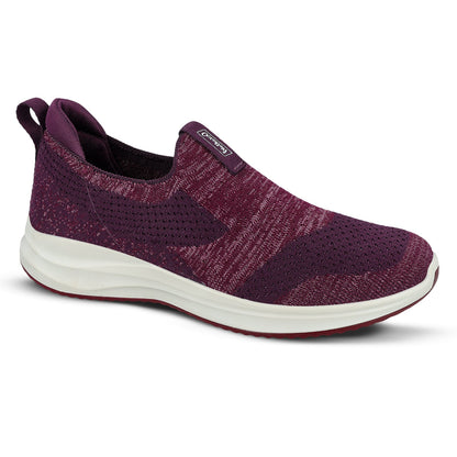 Women's Slip-on Walking Shoes - WS9910 Purple