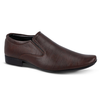 Walkaroo Men Loafer Formal Shoes - 17101 Brown - Walkaroo Footwear