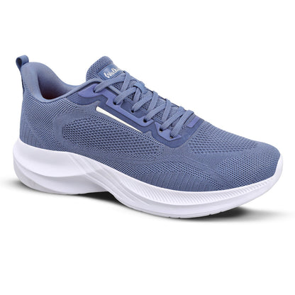 Walkaroo Men Sports Shoe - WS9557 Steel Blue - Walkaroo Footwear