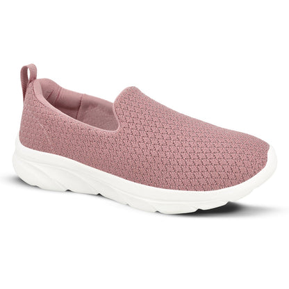 Women's Slip-on Sports Shoe - WS3241 Peach