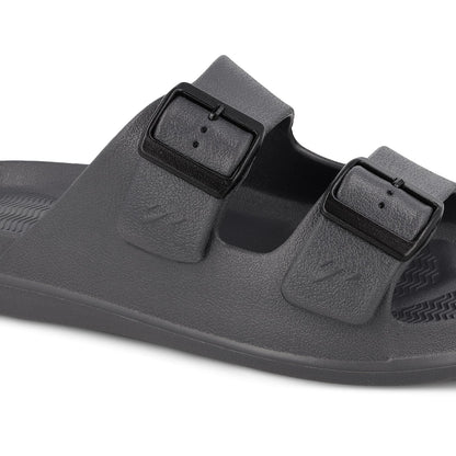 Walkaroo Men Casual Flip-Flop - WC4822 Grey - Walkaroo Footwear