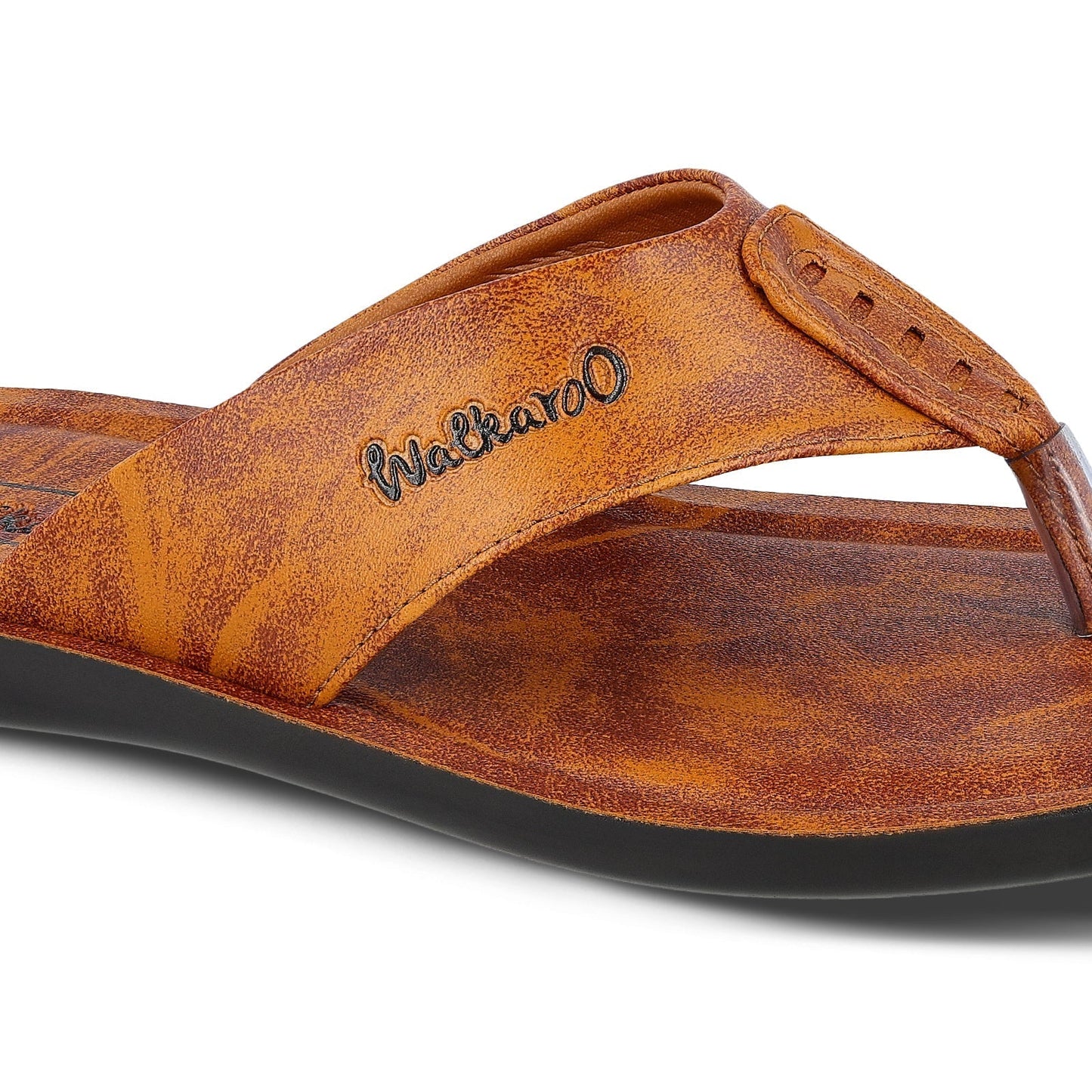 Walkaroo Men Sandals - WG5060 Tan - Walkaroo Footwear