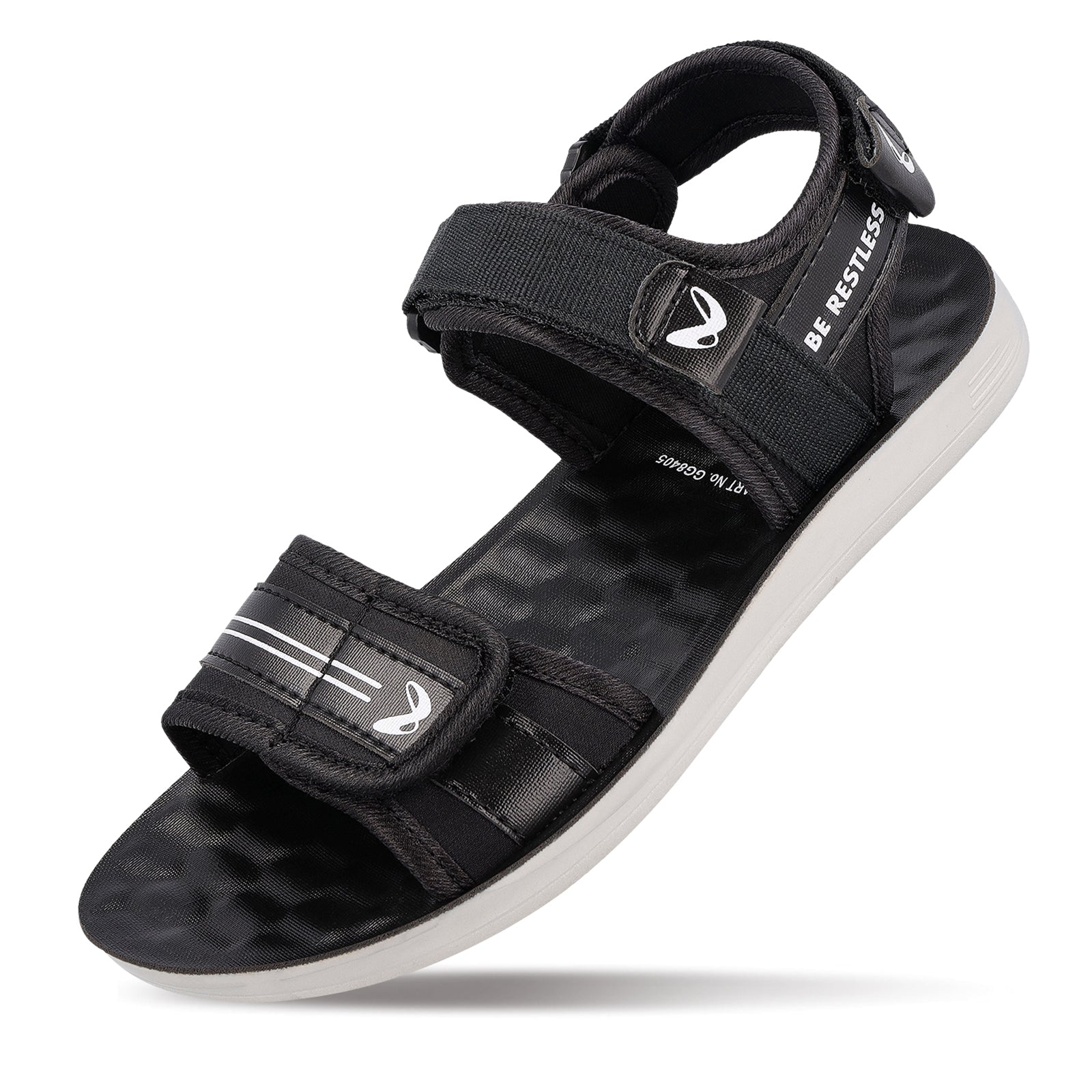 Walkaroo Boys Sandals - GG8405 Black - Walkaroo Footwear