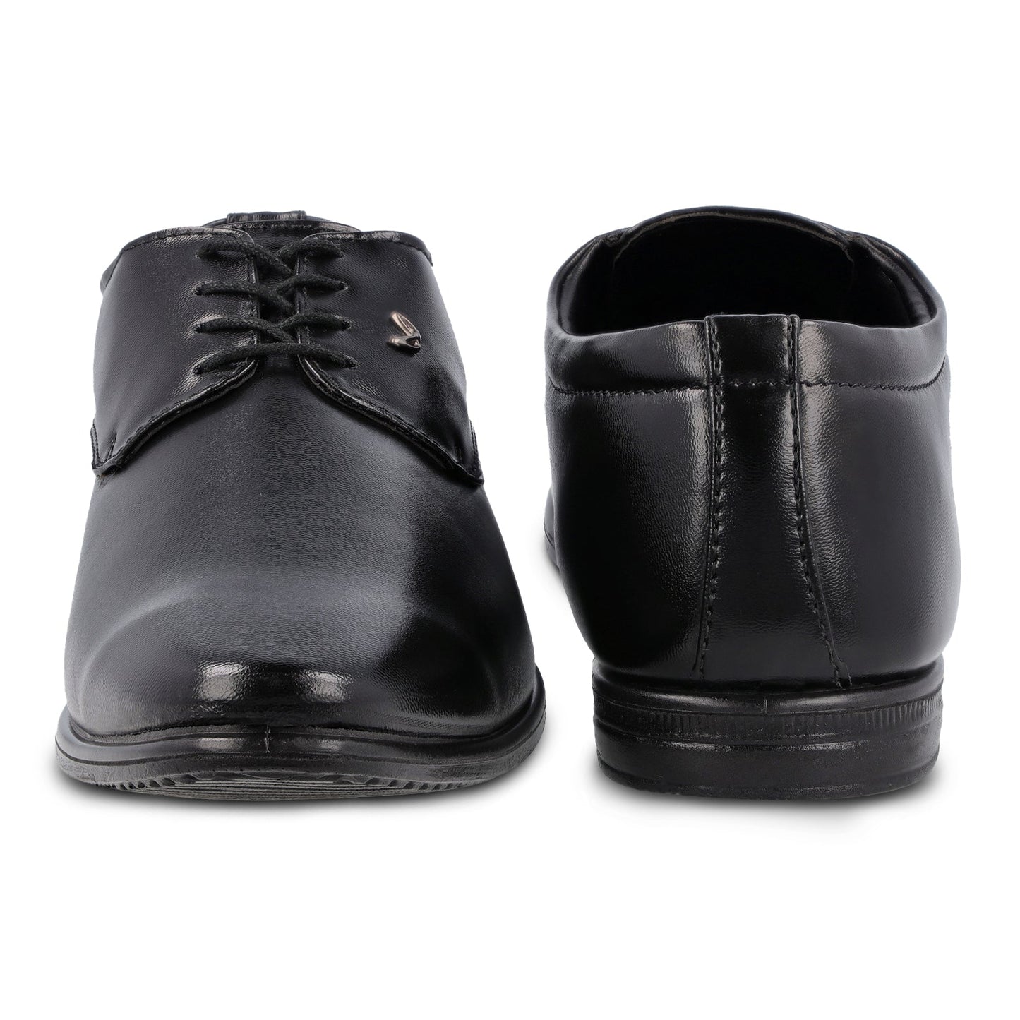 Walkaroo Xgo Men Derby Formal Shoes - WF6013 Black - Walkaroo Footwear