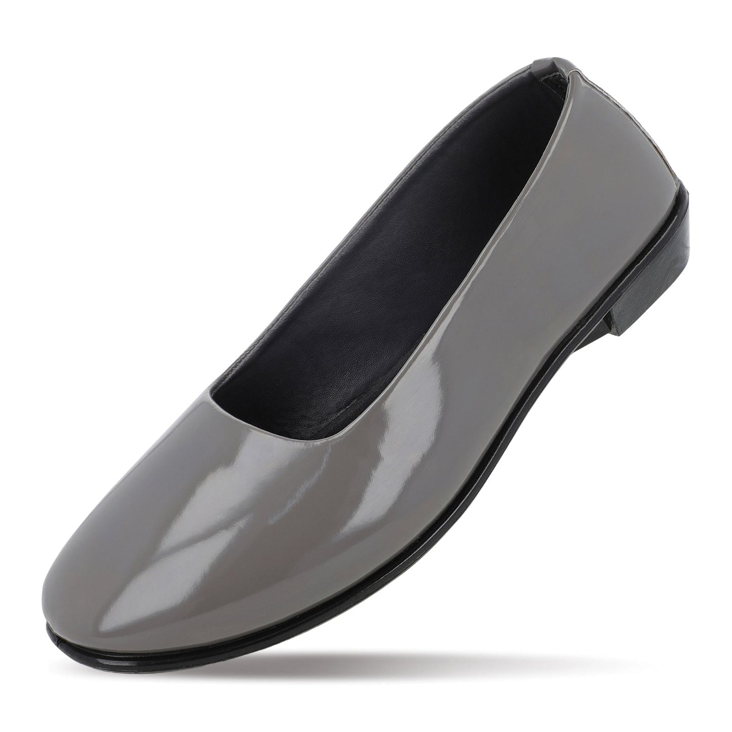 Walkaroo Womens Textured Belly Shoes - WC4985 Grey