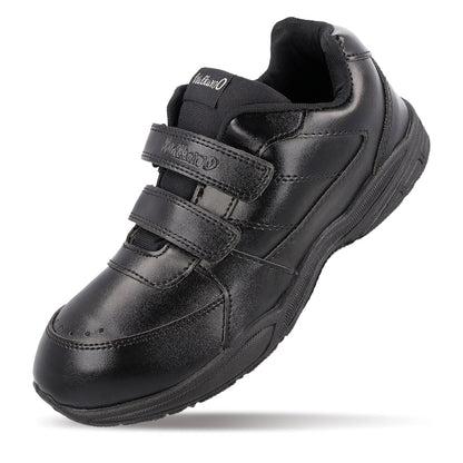 Walkaroo Kids School Shoes - 570 Black - Walkaroo Footwear