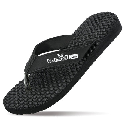 Women's Textured Care Plus Flip-Flop  - WH3950 Black