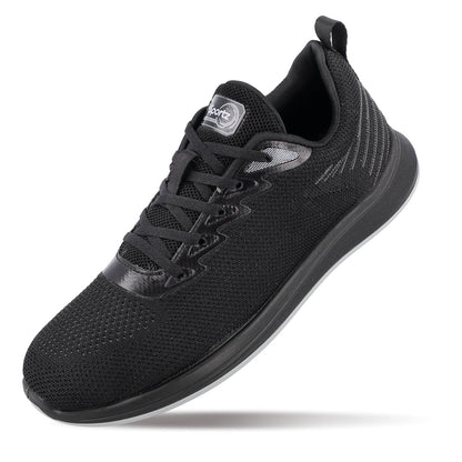 Men's Daily Wear Non Marking Sports Shoes  - WS6091 Black
