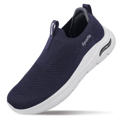 Men's Slip-on Walking Shoe - WS9571 Navy Blue