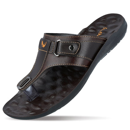 Walkaroo Men Sandal - WG1026 Brown - Walkaroo Footwear