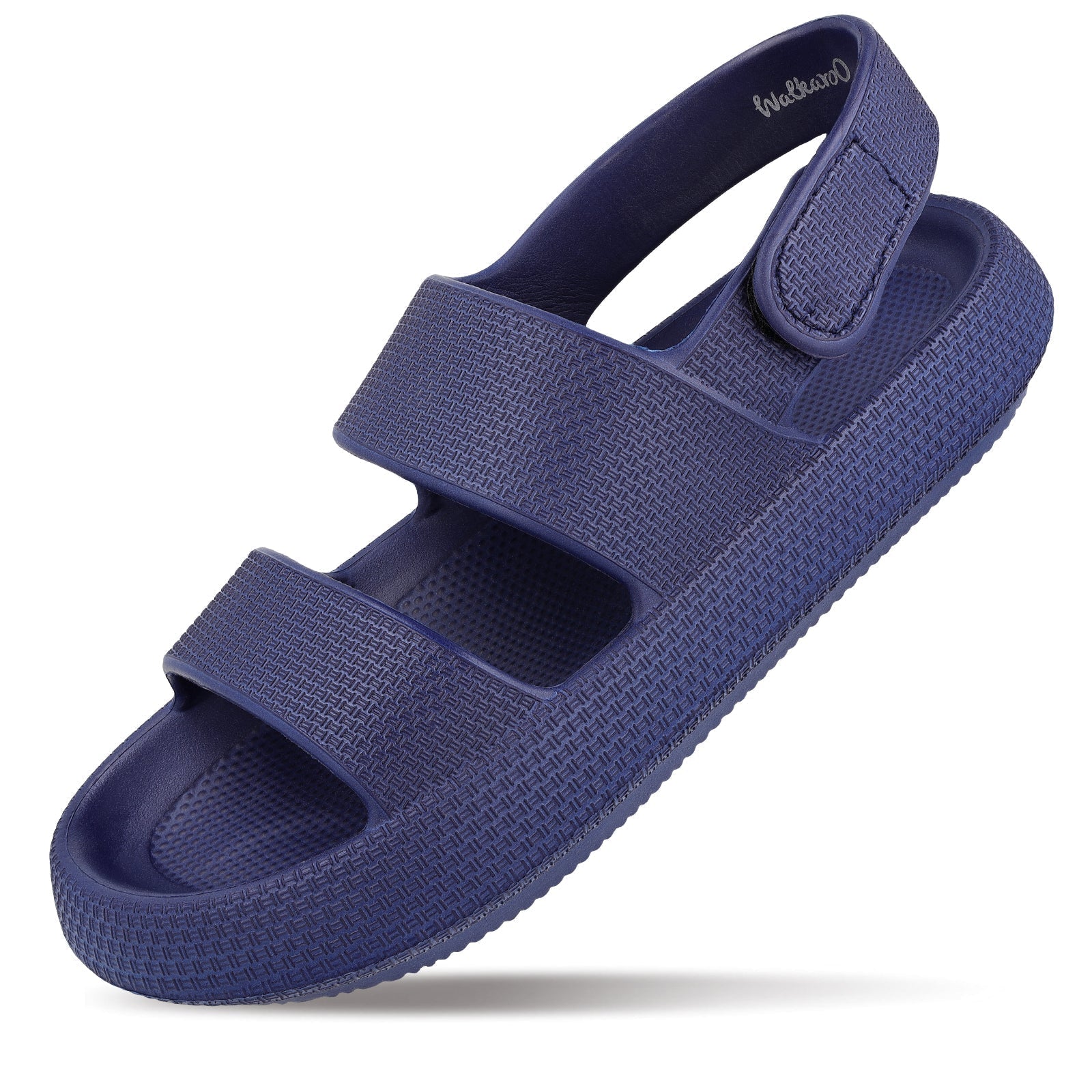 Walkaroo Mens Flip Flop Slippers - WC4828 Navy Blue - Walkaroo Footwear