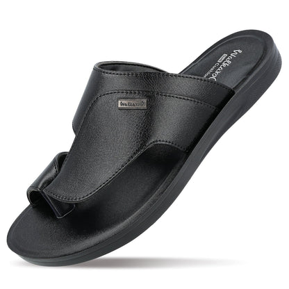 Walkaroo+ Men Sandals - WE1330 Black - Walkaroo Footwear