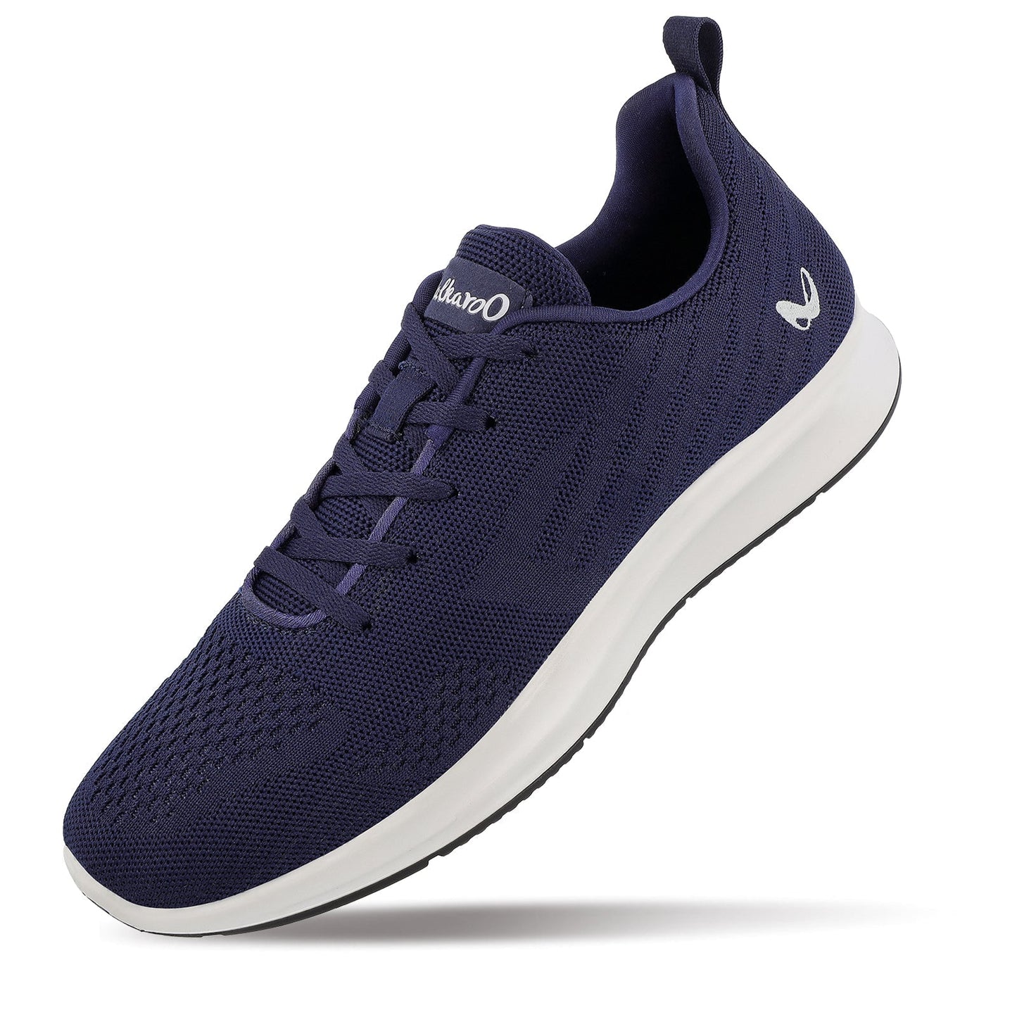 Walkaroo Men Non Marking Shoes - WS6090 Navy Blue - Walkaroo Footwear