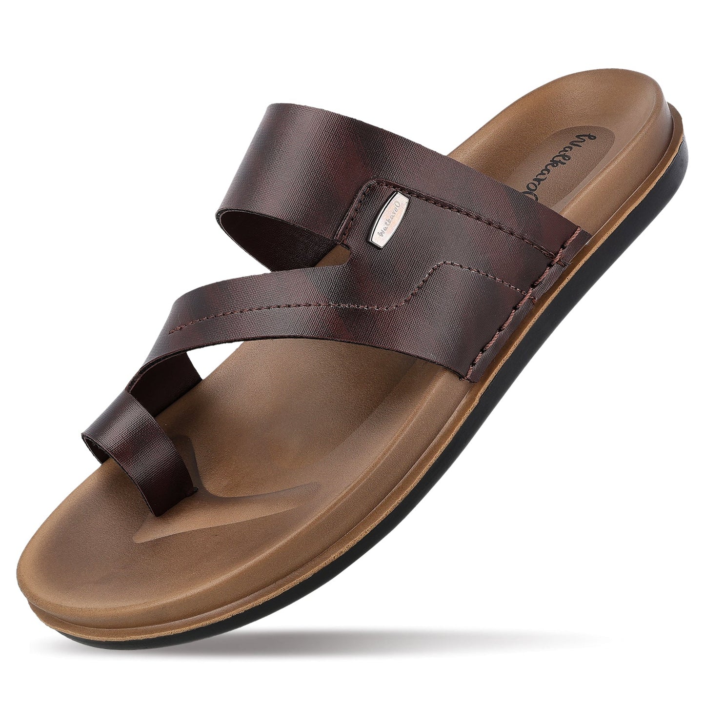 Walkaroo+ Men Sandals - WE1335 BROWN - Walkaroo Footwear