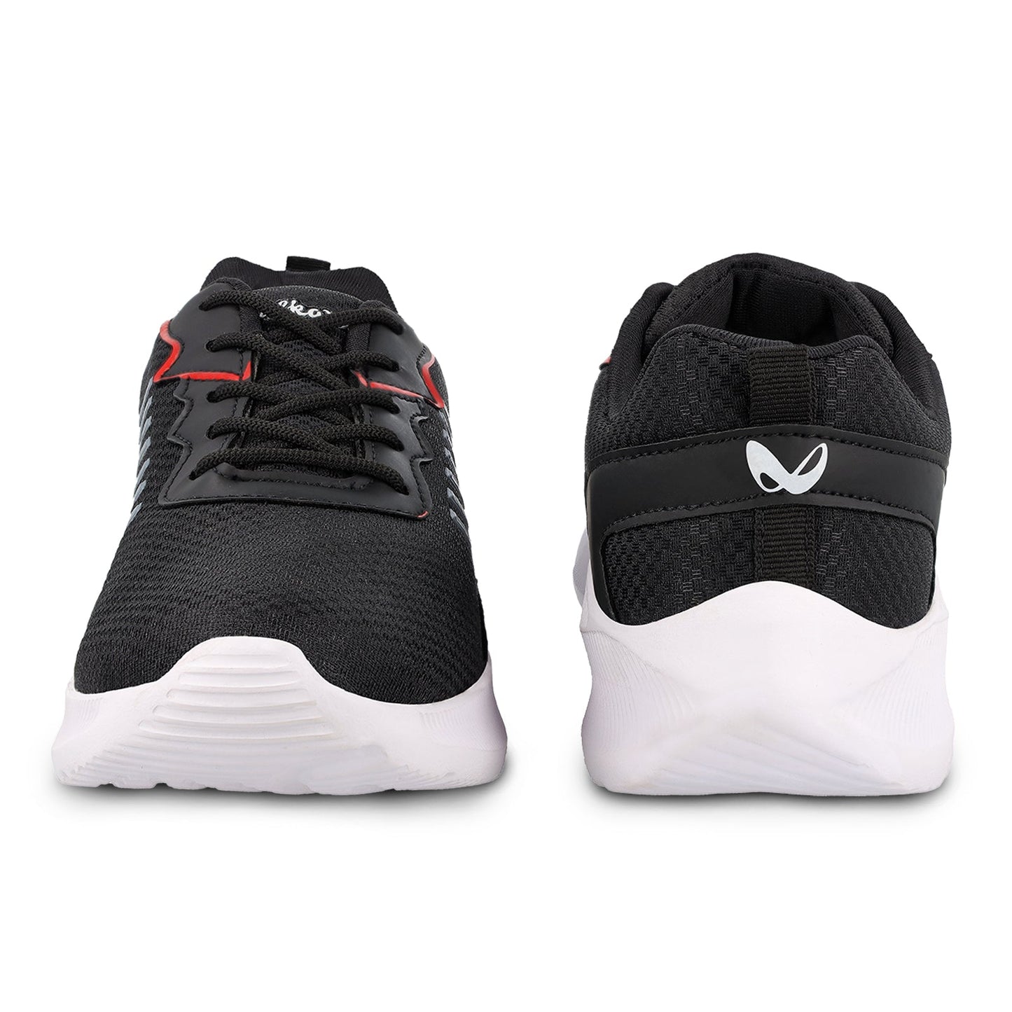 Walkaroo Men Running Shoe - WS3051 Black - Walkaroo Footwear