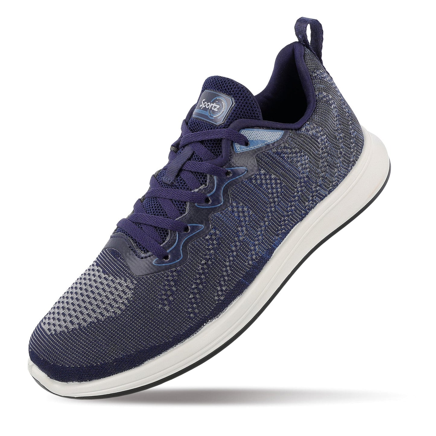Men's Daily Wear Non Marking Sports Shoes  - WS6092 Navy Blue