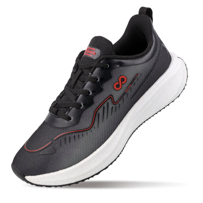 Men's Active Beads Sports Shoe - WS9163 Black