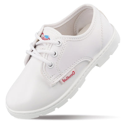 Kids School Shoes - WV521 White
