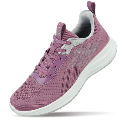 Women's Lace-up Sports Shoe - WS9911 Lavender