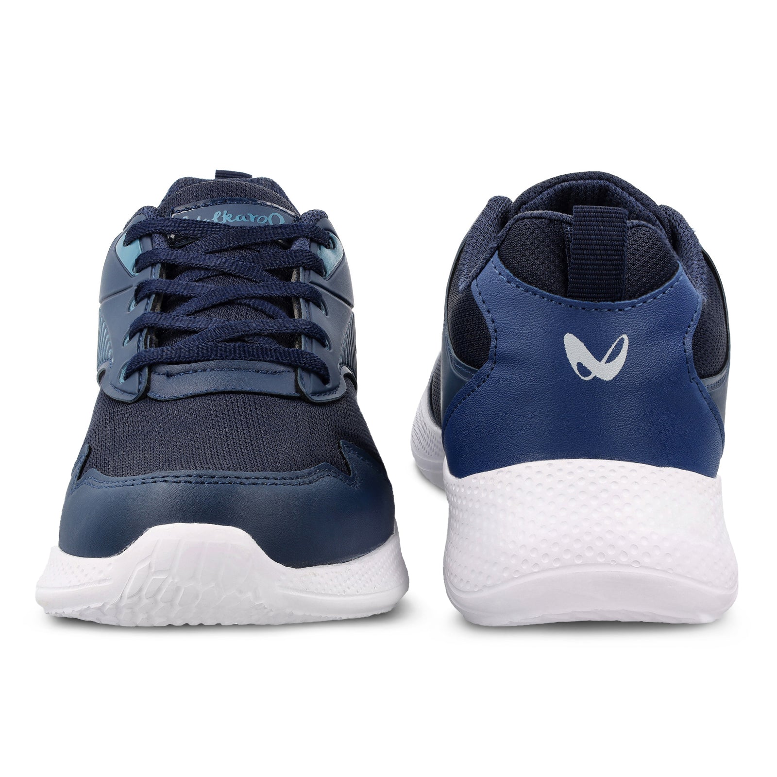 Walkaroo Men Running Shoes - WS3055 Navy Blue - Walkaroo Footwear