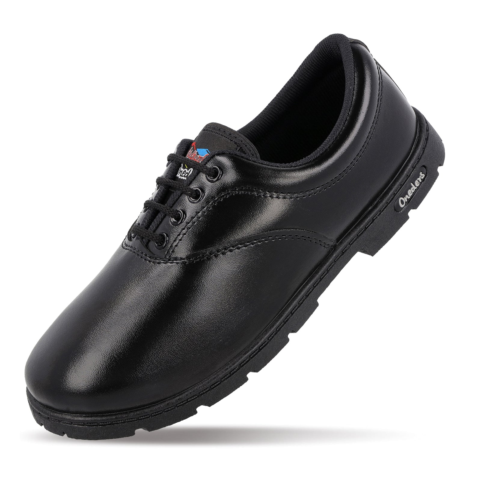 Walkaroo Senior boys School Shoes - WV522 Black - Walkaroo Footwear