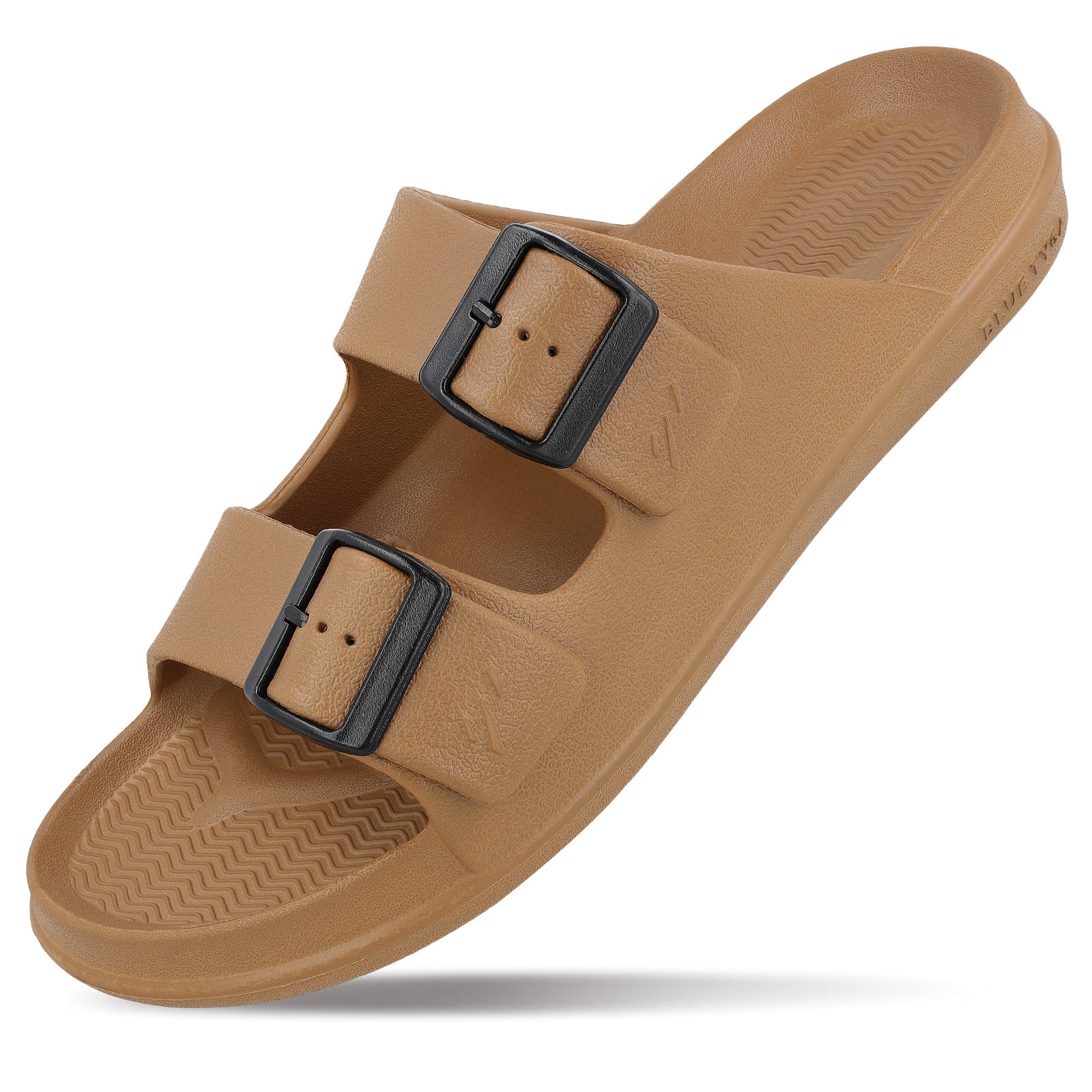 Walkaroo Men Casual Flip-Flop - WC4822 Tan - Walkaroo Footwear