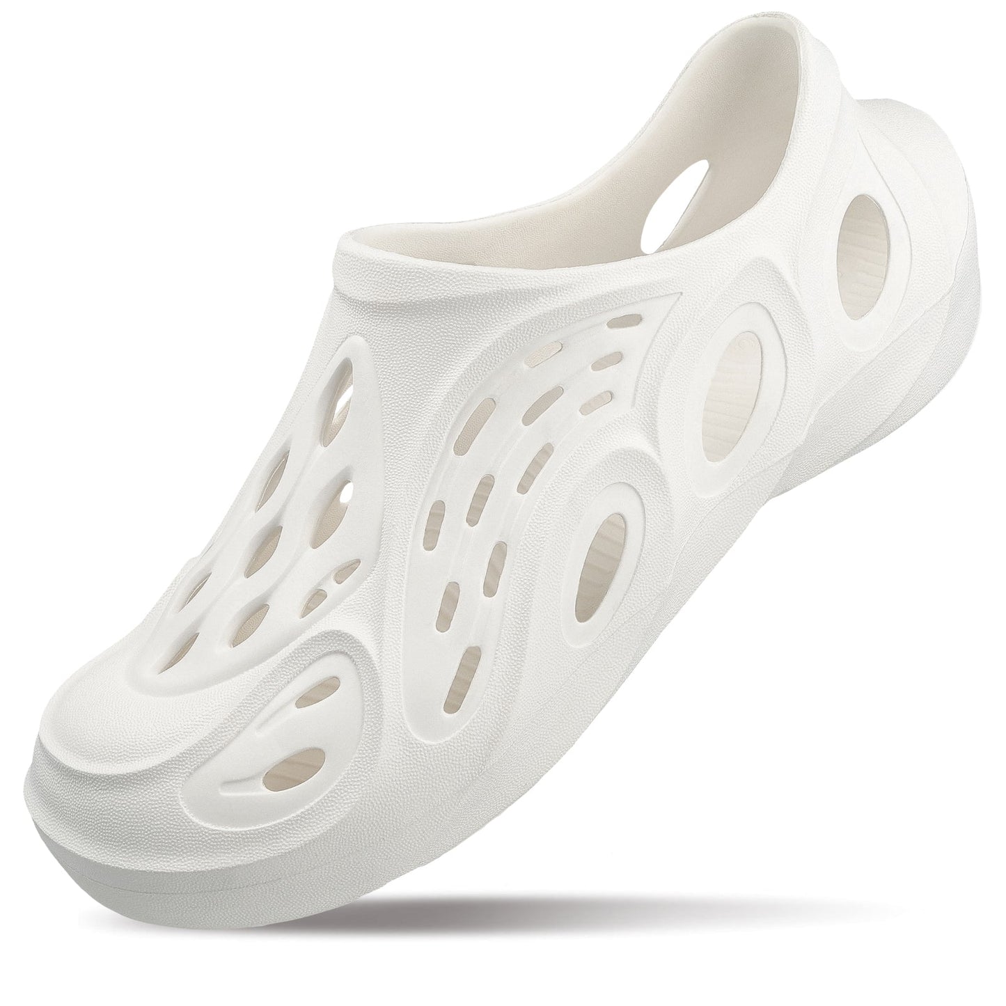 Walkaroo Mens Superclogs - WC8710 White - Walkaroo Footwear