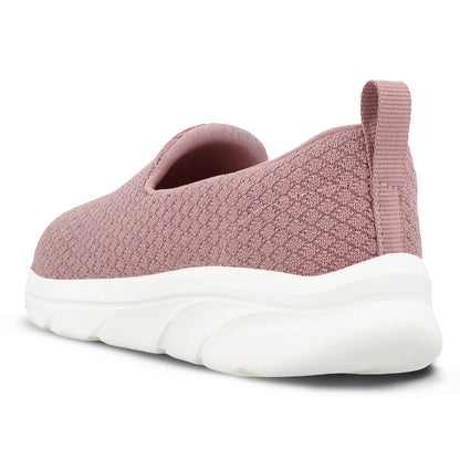 Women's Slip-on Sports Shoe - WS3241 Peach