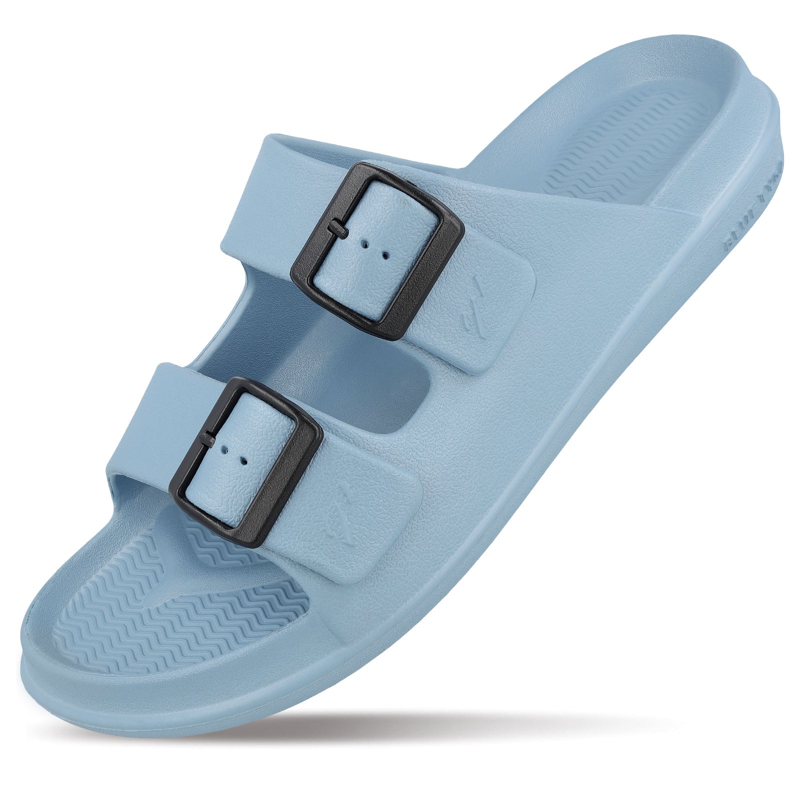 Walkaroo Men Casual Flip-Flop - WC4822 Aqua Blue - Walkaroo Footwear