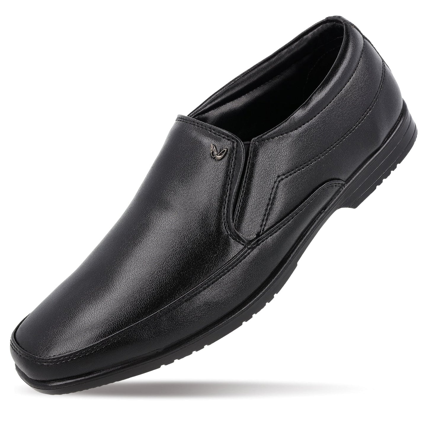 Walkaroo Men Formal Loafer Shoes - WF6303 Black - Walkaroo Footwear