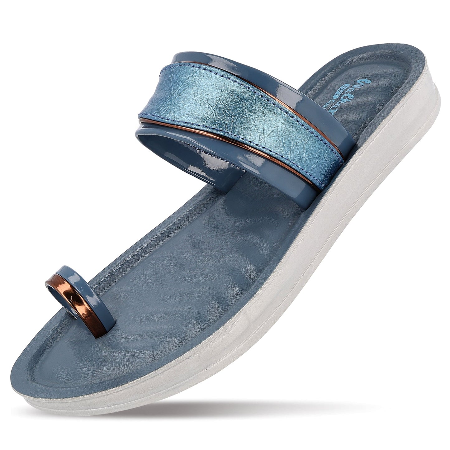 Women's Daily Wear Sandals - WE2346 Teal Blue