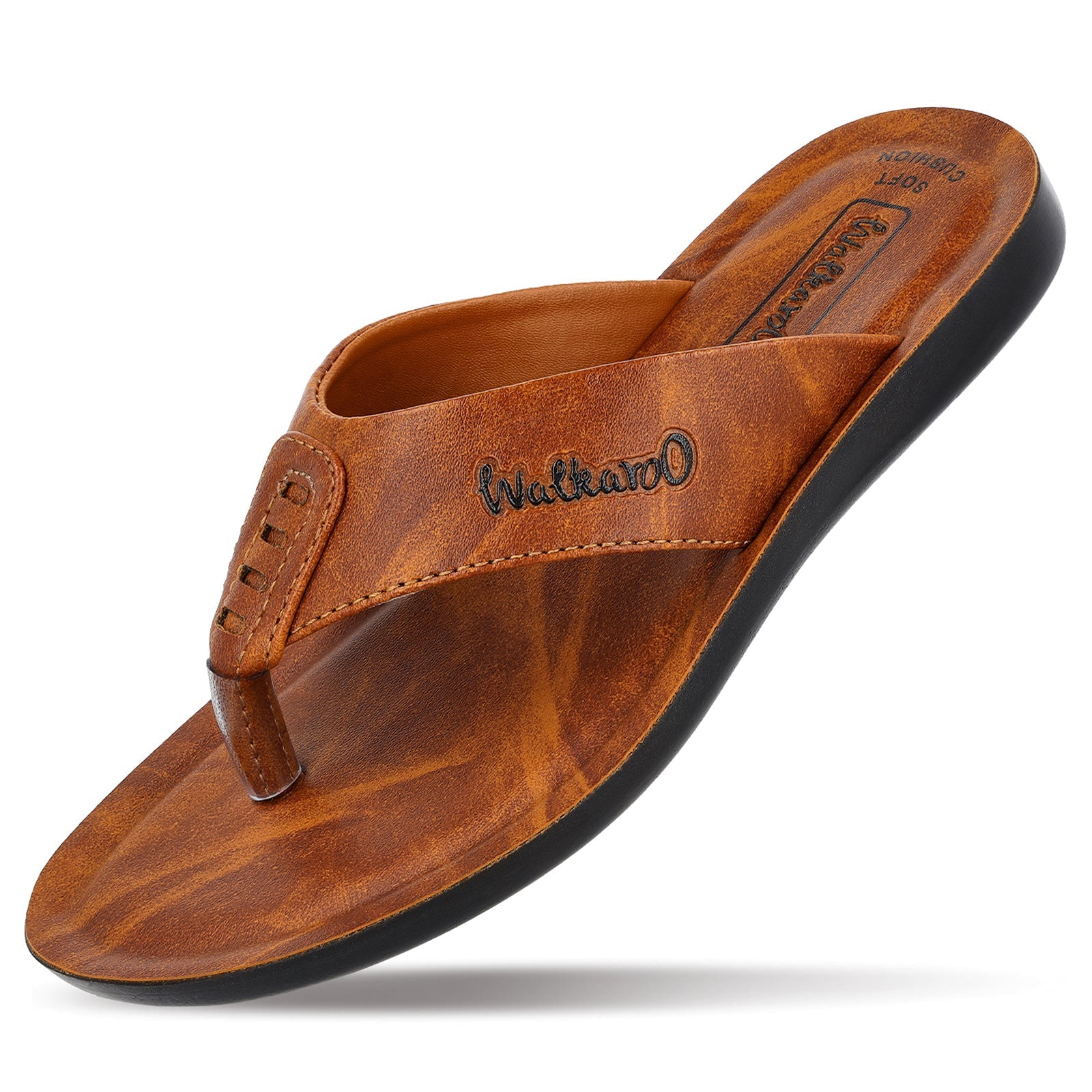 Walkaroo Boys Sandals - WG5060 Tan - Walkaroo Footwear