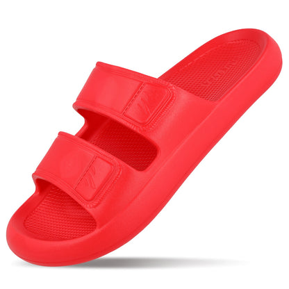 Walkaroo Mens Flip Flop Slippers - BT4823 Red - Walkaroo Footwear