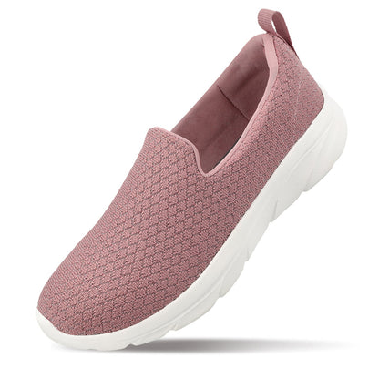 Women's Slip-on Sports Shoe - WS3241 Peach