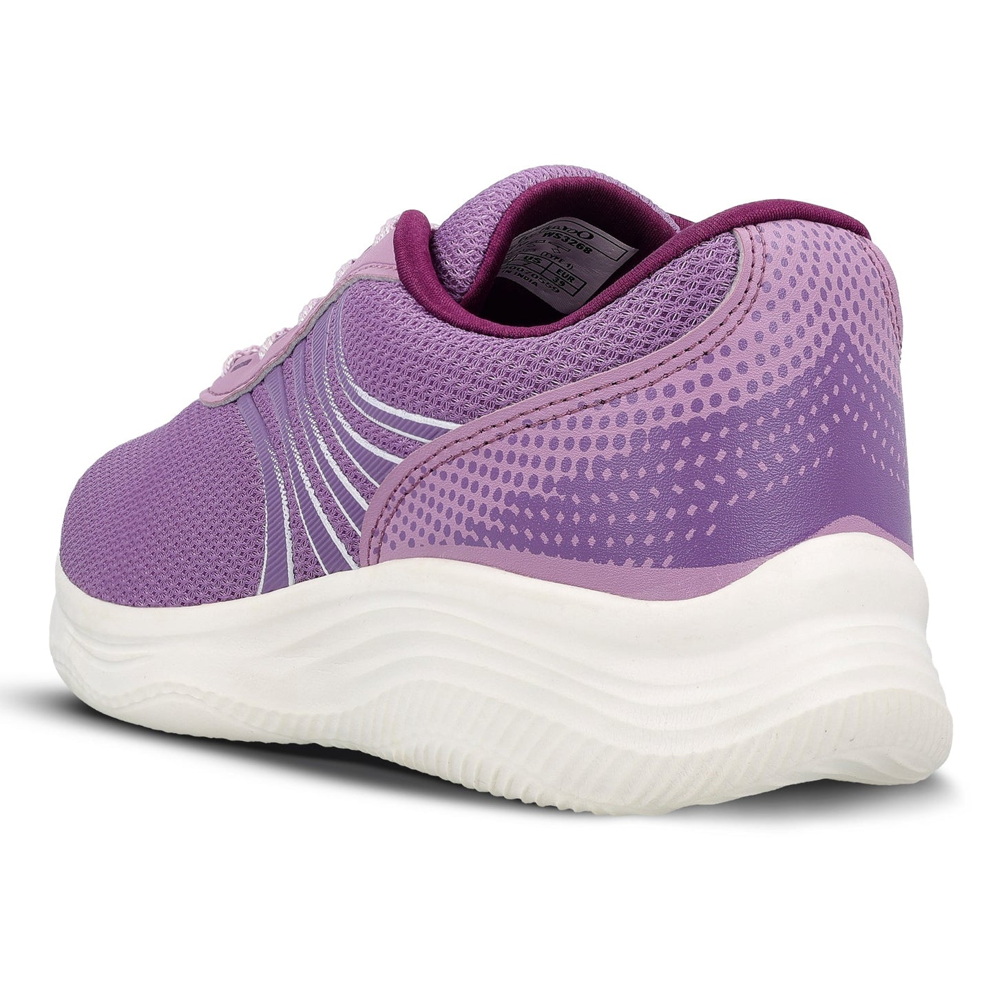 Women's Lace-up Sports Shoe - WS3268 Lavender