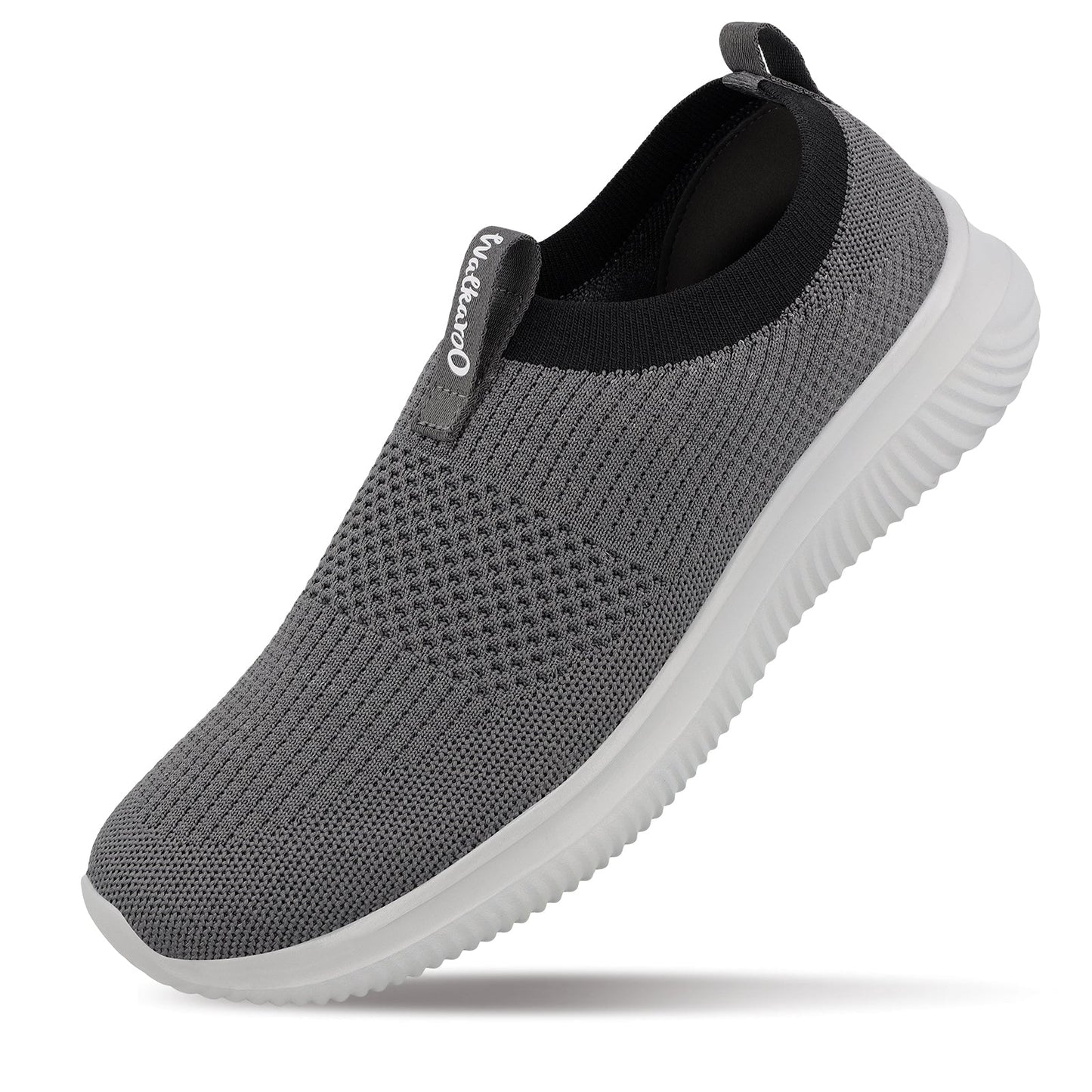 Men`s Slip-on Walking Shoes - WS9551 Grey