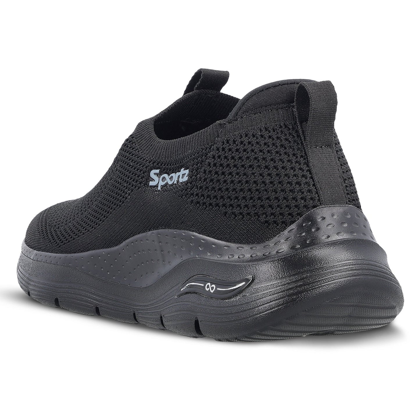 Men's Slip-on Walking Shoe - WS9571 Black Black