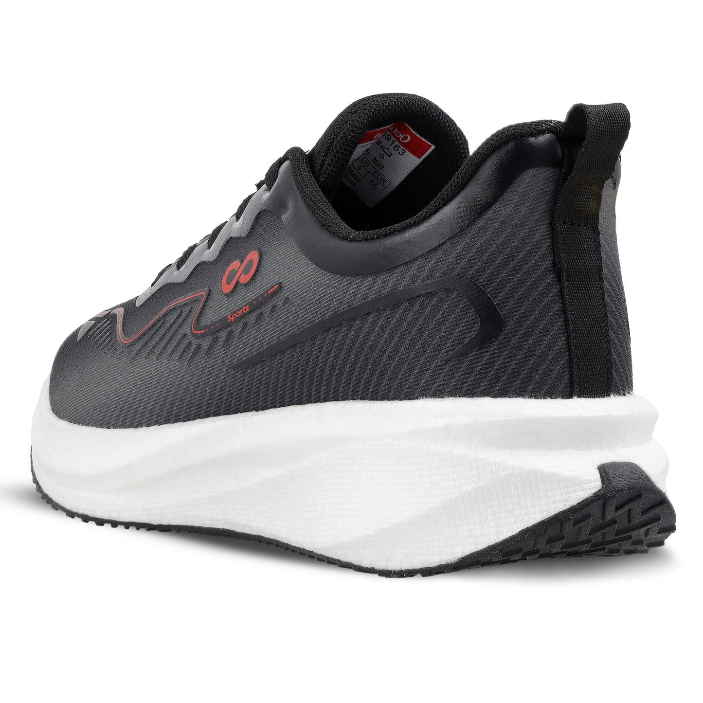 Men's Active Beads Sports Shoe - WS9163 Black