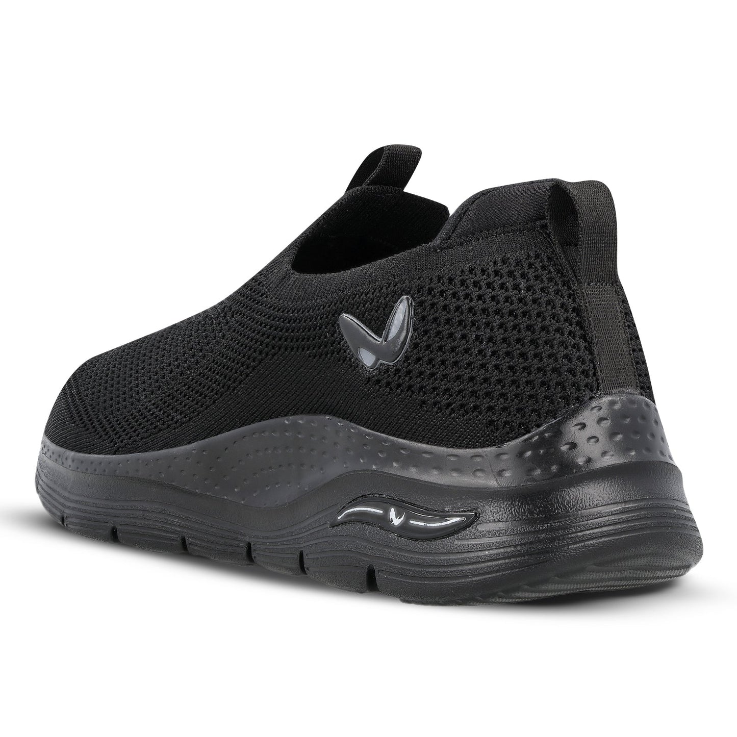 Walkaroo Men Sports Shoe - WS9571 Black Black - Walkaroo Footwear