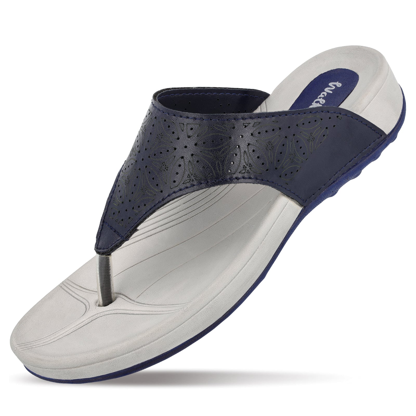 Walkaroo Womens Sandal - WC4981 Blue - Walkaroo Footwear