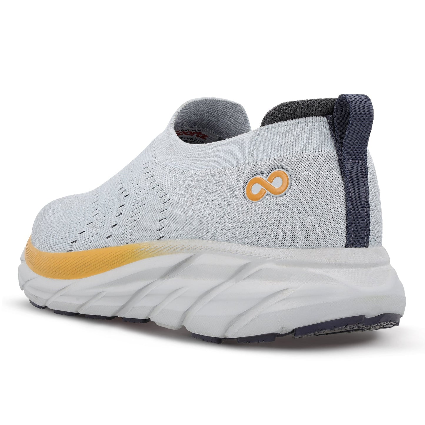 Walkaroo Men Sports Shoe - WS9139 Light Grey - Walkaroo Footwear