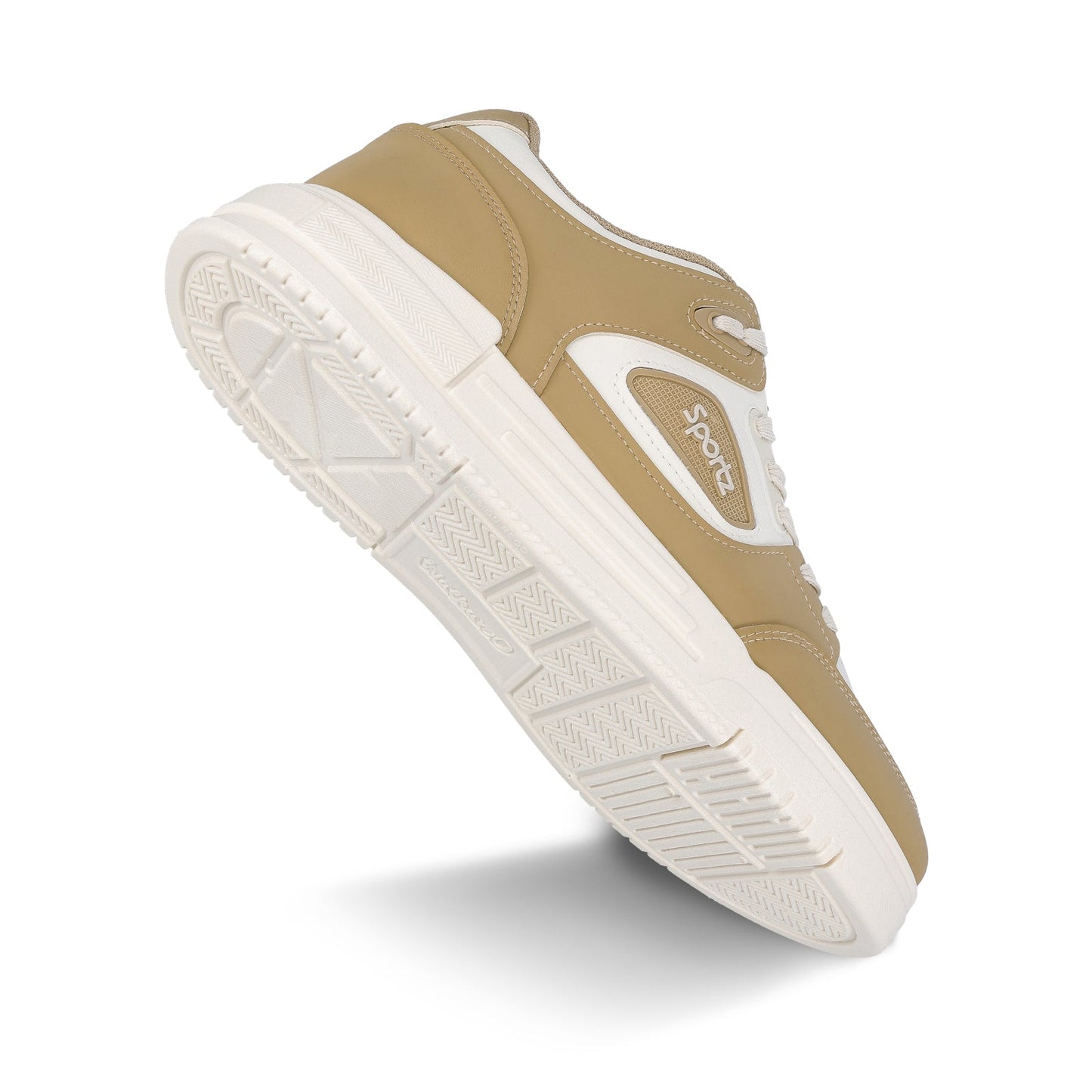 Men's Sports Sneakers - SGE24001 White Tan