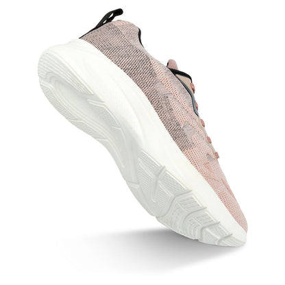 Women's Lace-up Walking Shoes - WS9908 Peach